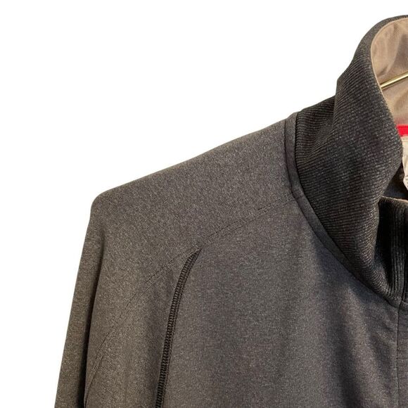 Lululemon Heather Dark Slate Men's Full Zip Training Jacket MED - Picture 3 of 6